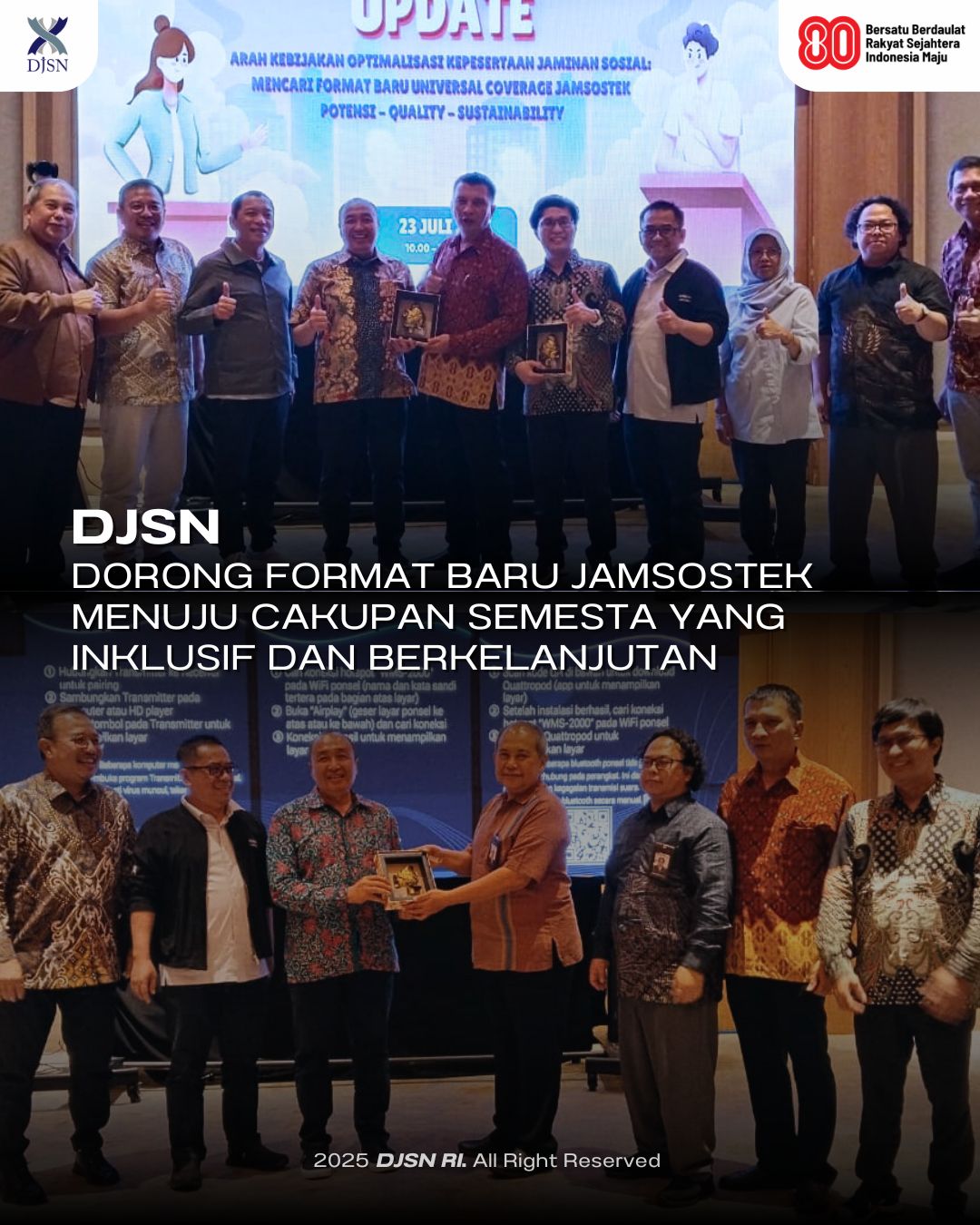 DJSN Dorong Format Baru Jamsostek Menuju Cakupan Semesta yang Inklusif dan Berkelanjutan